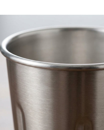 Munio Brushed Stainless Beer Pint Cup 16 oz 4 Pack